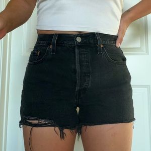 Levi denim shorts